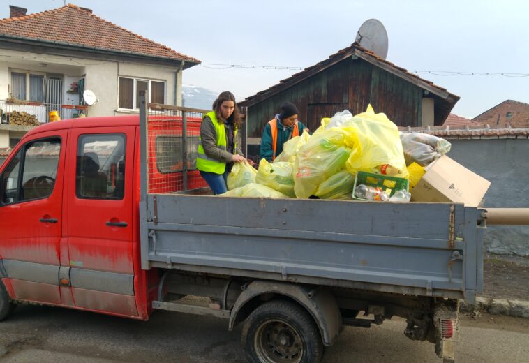 В ОБЩИНА ПИРДОП  Първи стъпки по проект за разделно събиране на отпадъците